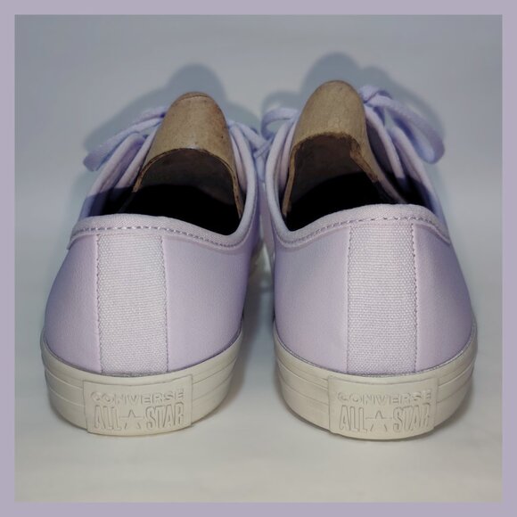 New Converse Chuck Taylor All Star CTAS Dainty Ox Sneakers Lavender Women's 8.5 - Picture 5 of 8